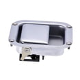 thumbnail image 4 of KarParts360 For Kenworth W900 1995-2004 Interior Door Handle | Metal Material | Chrome Finish | Bolt Attachment | Rectangle Shape | 1.9 Inches Thickness | Replacement For K294195, 4 of 5
