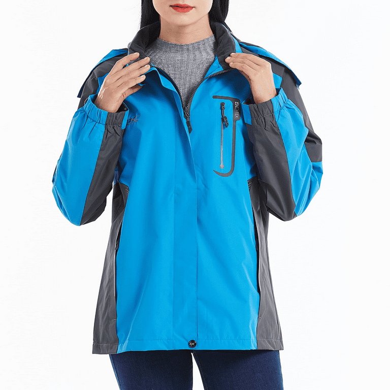  Diamond Candy Waterproof Rain Jacket Women