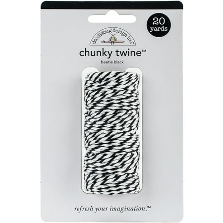 UPC: 0842715048171 | Doodlebug Monochromatic Chunky Twine 20yd