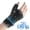Black, variant on Hot Cold Therapy Wrap for Wrist and Thumb, Reusable Gel Ice Pack Hand Glove for Swelling Recovery, Comfortable Support for Men Women