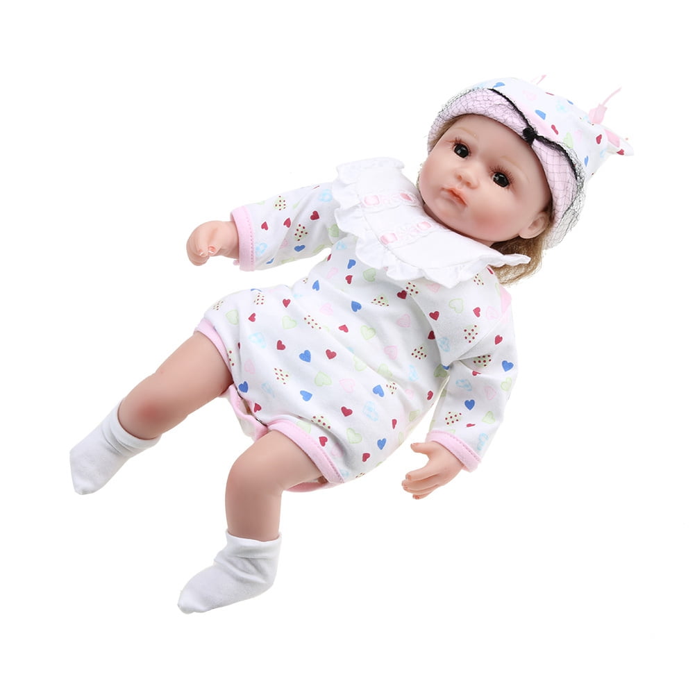 Tebru Silicone Dolls,Soft Silicone Baby Dolls Full Body Lifelike