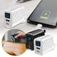 thumbnail image 1 of Adaptador de corriente de viaje con puerto USB, cargador de teléfono móvil, enchufe cúbico internacional para Reino Unido, compatible con iPhone y iPad, 1 of 6