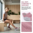 thumbnail image 3 of Kodal Copper Infused Low Cut Athletic Socks Moisture-wicking & Odor Free Cushioned Socks with Compression Arch Support Pink 6 Pairs, 3 of 9