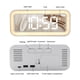 thumbnail image 3 of Reloj Despertador Digital Con Nocturna Electrónico LED para () Blanco, 3 of 7