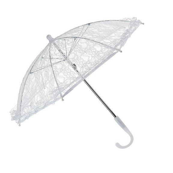 Photography Props Umbrella Small Craft Lace Umbrellas Lace Sun Umbrella for Children Teas Party