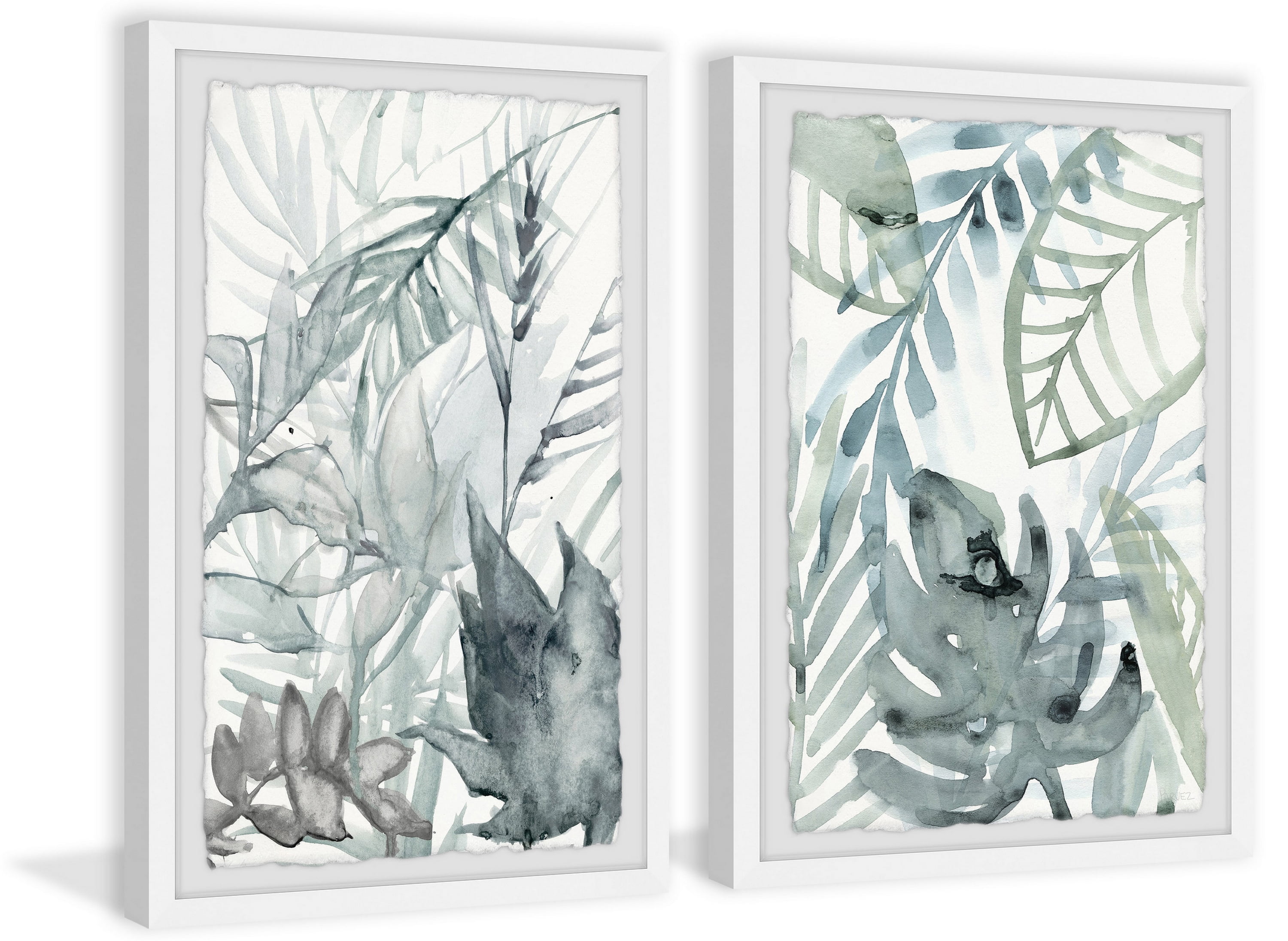 Parvez Taj Mystic Tropical Diptych