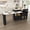 Black, variant on Wohh 74.8 Inch Mobile Kitchen Island with Extendable Dining Table & Power Outlet, Rolling Storage Cart with 3 Drawers & 2 Cabinets,Kitchen Cart on Wheels for Small Spaces, Food Prep Station