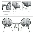 thumbnail image 5 of DUKAP Sassio 3 Piece Conversation Patio Set in Gray, 5 of 5
