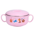 thumbnail image 4 of Children Bowl,Cute Cartoon Stainless Steel Tableware Set Children Tableware Set Finest Materials, 4 of 12