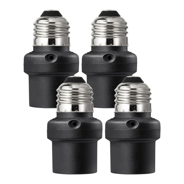 Socket sensor de luz DEWENWILS E26/E27 paquete de 4 120V