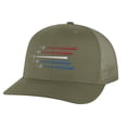 thumbnail image 6 of Air Force Trucker Hat - Military Aviation Cap with Silver Planes | Patriotic Snapback (RoyalBlue), 6 of 9