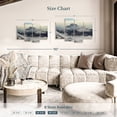 thumbnail image 4 of Elephant Stock Kilimanjaro Snow Mountain Wall Art - Horizontal Multi Panel Canvas - Living Room Wall Decor - Nature Multi Panel - Black And White Decor - 43" x 27", 4 of 8