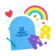 thumbnail image 2 of Love Thy Neighbor Sign Craft Kit - Makes 12, 2 of 3