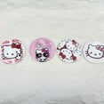 thumbnail image 4 of ins Style Sanrio Hello Kitty Small Mirror Cute Mini Small Round Mirror Portable Portable Folding Mirror Double-Sided Mirror, 4 of 7