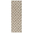 thumbnail image 2 of SAFAVIEH Chatham Jerrod Geometric Wool Runner Rug, Beige/Ivory, 2'3" x 7', 2 of 7