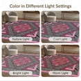 thumbnail image 7 of ODIKA Zebra Pink Motif Striped Border Spotted Center Leopard Print for Playroom, Bedroom, Reading Nook, Pet Friendly & Kids Safe Play, 7 of 7