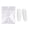 B, variant on 60Pcs Fake Nails Quick Building Removable Harmless Allergy Free Ultra-Thin Extend Nail Plastic Transparent Nail Mold Tips Manicure Designs for Nail Salon