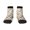 2 Black-1, variant on Forest Mushrooms Insects Pattern Quarter Crew Socks,Toe Seamed Ankle Socks,Cotton Cushioned Breathable Athletic Crew Sports Socks
