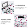 thumbnail image 3 of Gukieu Tulips Flowers Print Suitcase Protective Cover, Elastic Zipper Buckle Suitcase Protective Cover, Suitable for Travel, Business Trip-X-Large, 3 of 7
