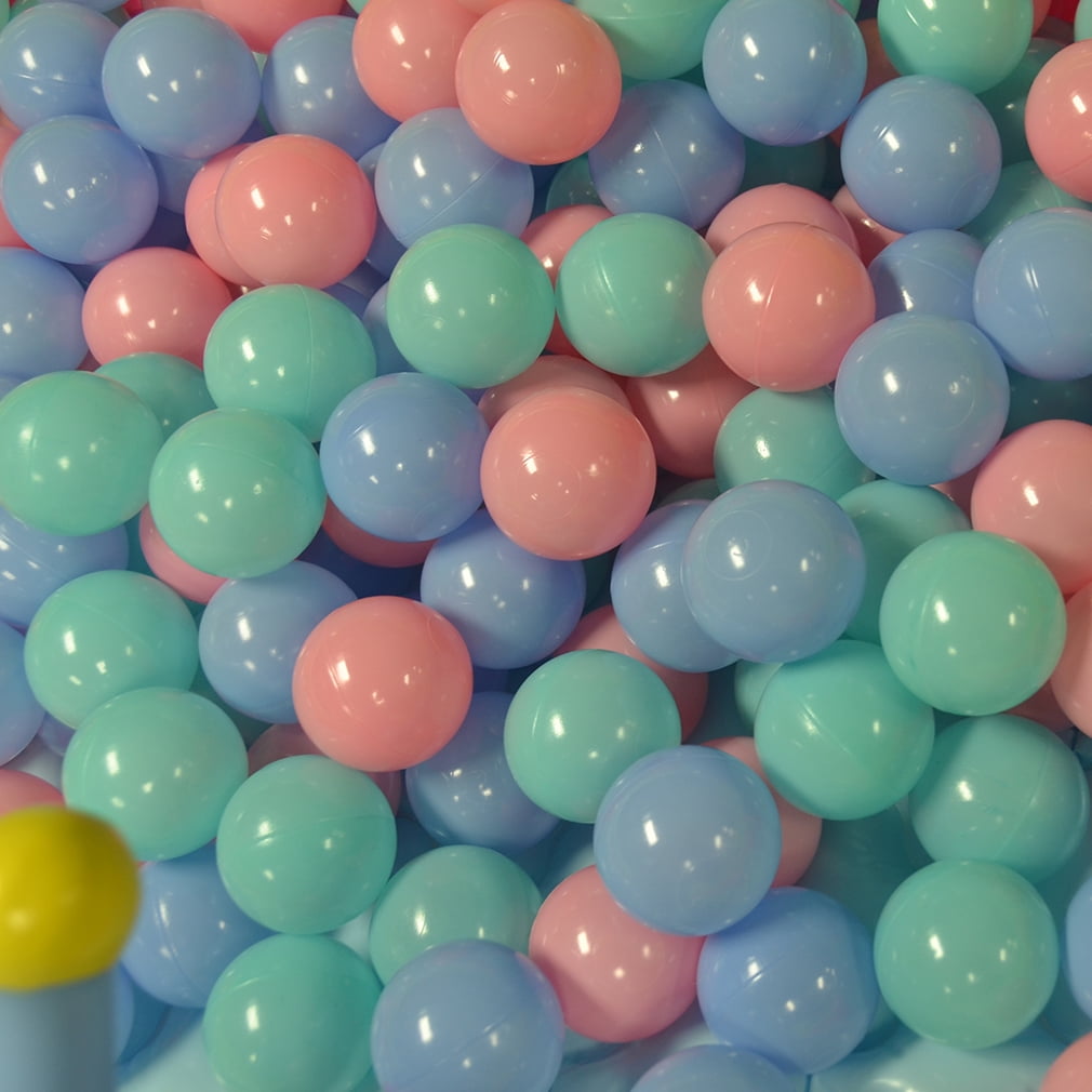 200 Pcs Kids Safe Round Soft Plastic Playballs for Playpen Ball Pits