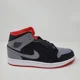 thumbnail image 4 of N I-K-E A i r-Jor-dan 1 Mid Shoes Black Cement Gray Fire Red DQ8426-006 Men's Size 10, 4 of 6