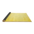 thumbnail image 2 of Ahgly Company Indoor Rectangle Solid Yellow Modern Area Rugs, 5' x 8', 2 of 4