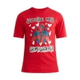 thumbnail image 5 of Deadpool Men's Valentine's Day Graphic Tee with Short Sleeves, Sizes XS-3XL, 5 of 5