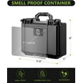 thumbnail image 4 of Smell Proof Box with Lock, 4 of 6