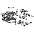 thumbnail image 2 of Paquete de 1000 imperdibles de seguridad exquisitos accesorios de ropa de metal en tono negro de 19 mm herramienta de sujeción de recorte hallazgos herramienta de sujeción de botones de clip, 2 of 2