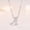 white_A, variant on Exquisite Iced Out Bling A-Z Initial Name Charm Pendant Chain Gift White Gold Plated Necklace for Women