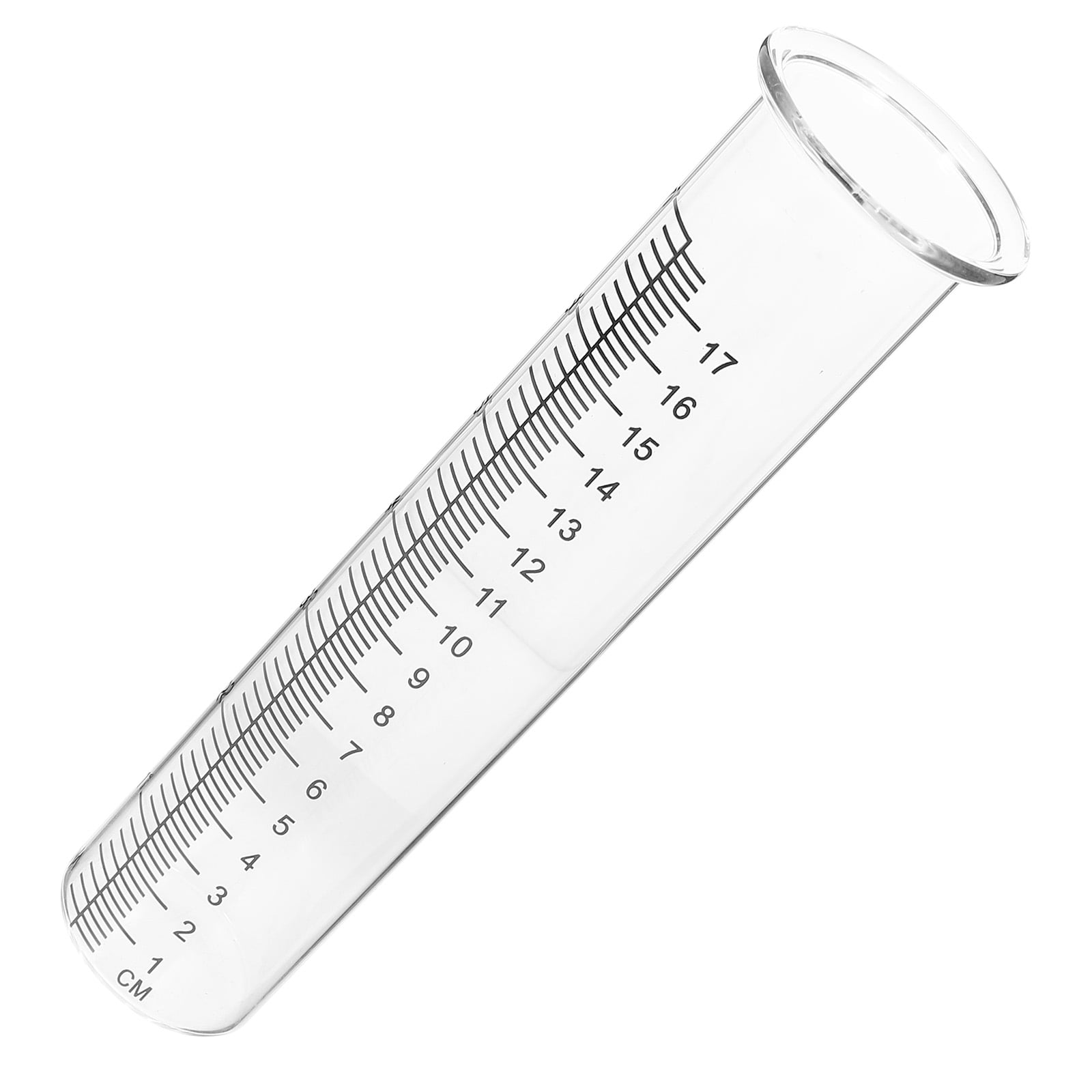 5pcs Rain Gauge Tube Replacement 7 Inch Glass Rain Gauge Tube for Outdoor Yard Garden Lawn
