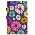 thumbnail image 4 of SaniMore iPad 10th Gemeration 2022 Covers and Cases, iPad 10.9 inch 10th Gen Cover with Pencil Holder, PU Leather Skin with Card Slots Auto Sleep/Wake Stand Smart Cover, Daisy, 4 of 9
