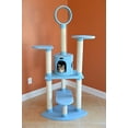 thumbnail image 2 of Aeromark B6605 Armarkat Classic Cat Tree 38 x 24 x 66 - Sky Blue, 2 of 2