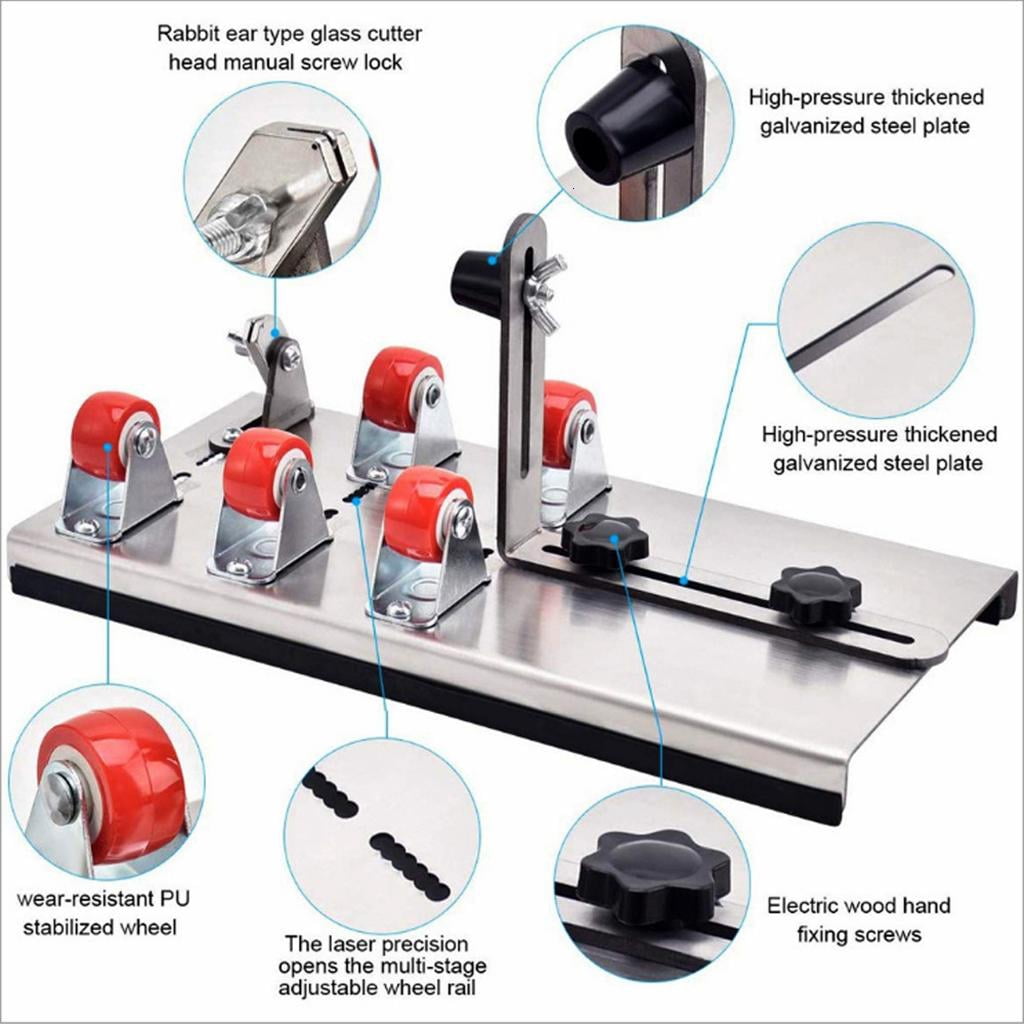 CEORPER Adjustable DIY Glass Bottle Cutter Tools Wine Beer Cups Cutting Machine