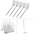 thumbnail image 3 of ZOUSSIQI Slatwall Hooks 25PCS 6 Inch Slatwall Accessories Slatwall Panel Hooks Garage Organization Slat Wall Hooks Heavy Duty Pegboard Gridwall Hooks Display Hooks for Retail CA919-8385, 3 of 7