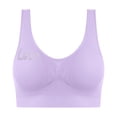 thumbnail image 5 of ylioge S-4X Plus Size Sports Bras for Women No Underwire Push Up Bralettes Womens Stretchy Pullover Breathable Padded Workout Tshirt Underwear Bra, 5 of 8