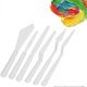 thumbnail image 1 of Palette Painting Knife Set 6 Pack Plastic Art Paint Knives, 1 of 5
