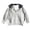 Grey, variant on Generic Toddler Girls Zip Up Hoodies Cute Plaid Full-Zip Hooded Sweatshirts Kids Casual Spring Fall Sweatshirt Jackets with Pockets
