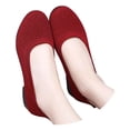 thumbnail image 3 of Xiaoxatg Women's Casual Shoes for Daily Wear - Comfortable -On Flat Footwear with Mesh Design Ideal for Work and Leisure Versatile for Every Season 6.5 Red, 3 of 6