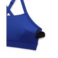 thumbnail image 5 of CRZ YOGA Butterlift Cross Back Sports Bras for Women Adjustable Thin Straps Pilates Padded Gym, 5 of 6