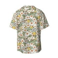 thumbnail image 7 of Kdxio Men's Hawaiian Shirt for Men Short Sleeve Shirt Daisy Summer Casual Holiday Beach Button Down T-Shirts, 7 of 7