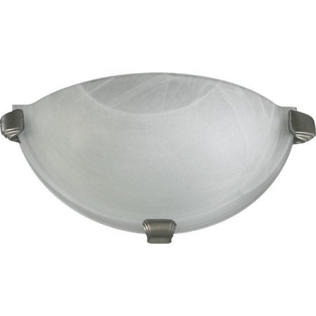 

Quorum 1 Light Wall Light in Satin Nickel