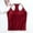 Wine, variant on Womens Halter Top Fashion Solid Color With Chest Pad No Steel Rings Bottom Underwear Fitted Sleeveless Cami Shirt White L