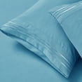 thumbnail image 6 of Nestl Full Size Sheets Set, 1800 Series Deep Pocket Bed Sheets Full 4 Piece, Luxury Soft Microfiber Full Sheets Sets, Beach Blue, 6 of 11
