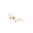 thumbnail image 2 of Zapatilla destalonada mujer Vizzano 11841718 tacón 9cm crema 23, 2 of 5