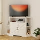 thumbnail image 1 of Mueble de esquina TV soporte para consola de TV de 55", 1 of 6