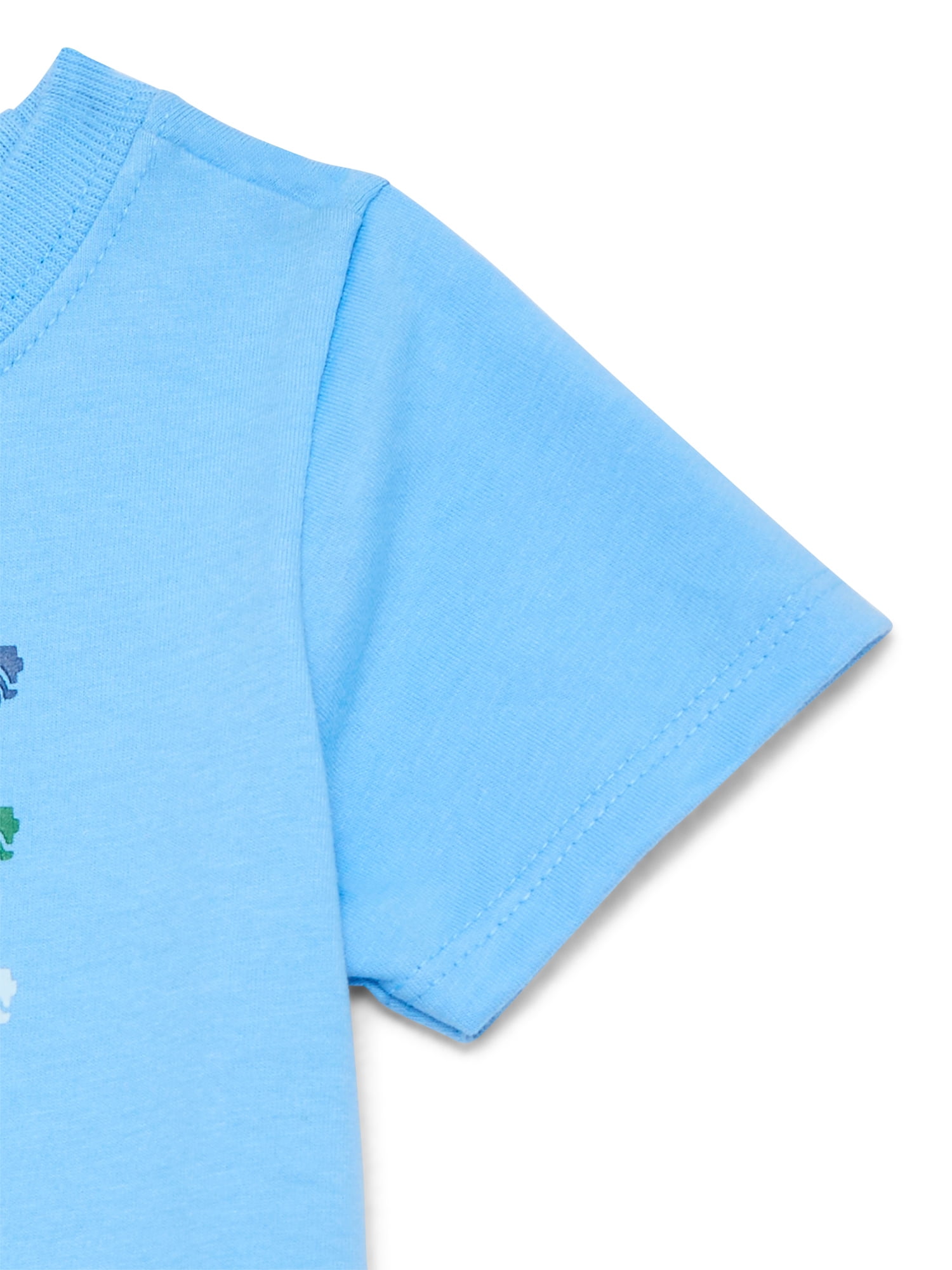 Wonder Nation Baby Boy Short Sleeve Graphic T-Shirt, Sizes 0-24 Months