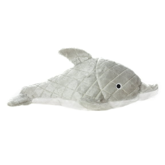 Mighty Ocean Dolphin Durable Plush Squeaky Dog Toy