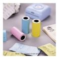 thumbnail image 4 of Papel adhesivo para impresora térmica, 3 rollos de colores, 57x30 mm, 4 of 5