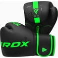 thumbnail image 4 of RDX Boxing Gloves for Men & Women | Pro Training Sparring Gloves, Maya Hide Leather Muay Thai | MMA Kickboxing, Unisex Punching Gloves with Thick Padding for Boxing 8 10 12 14 16 18 Oz, 4 of 6